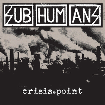 Vinyl Crisis Point  White & Black Galaxy Vinyl Book