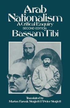 Paperback Arab Nationalism: A Critical Enquiry Book