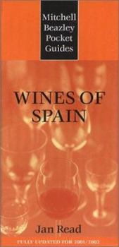 Hardcover Mitchell Beazley Pocket Guide: Wines of Spain: Fully Updated for 2001/2002 Book