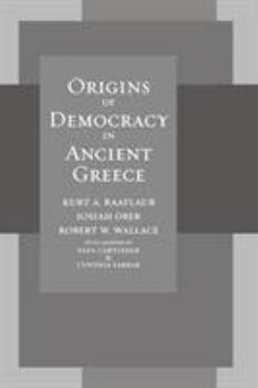 Paperback Origins of Democracy in Ancient Greece Book