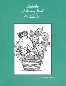 Paperback Inktober Coloring Book Vol 2 Book