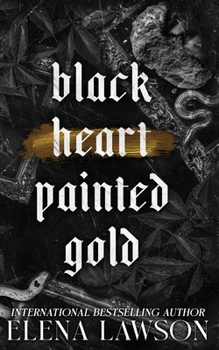 Paperback Black Heart Painted Gold Book