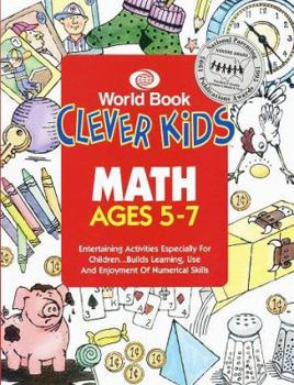 Paperback Clever Kids: Math Ages 5-7 Book