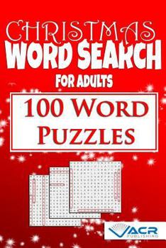 Paperback Christmas Word Seach: 100 Word Puzzles Book