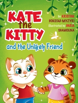 Hardcover Kate the Kitty and the Unlikely Friend [Large Print] Book