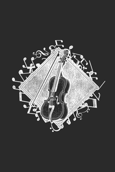 The Cello: Cellos Notebook, Dotted Bullet (6" x 9" - 120 pages) ~ Musical Instruments Themed Notebook for Daily Journal, Diary, and Gift