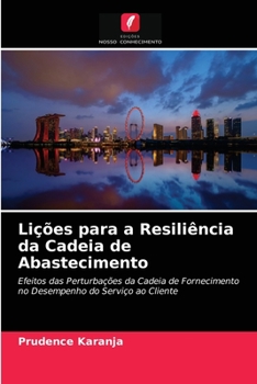 Paperback Lições para a Resiliência da Cadeia de Abastecimento [Portuguese] Book