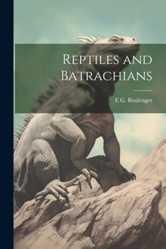 Paperback Reptiles and Batrachians Book