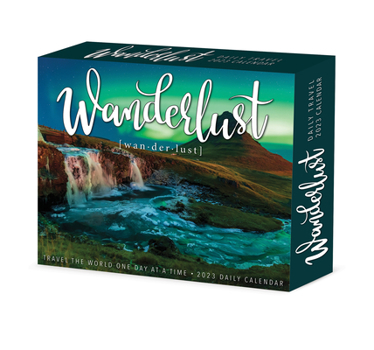 Calendar Wanderlust 2023 Box Calendar Book