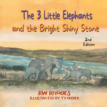 3 Little Elephants and the Bright Shiny Stone
