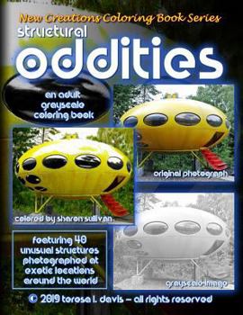 Paperback New Creations Coloring Book Series: Structural Oddities Book