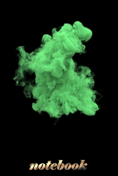 NOTEBOOK : smoke bomb: awesome smoke bomb art notebook journal :120 page size (6*9) inch matte cover