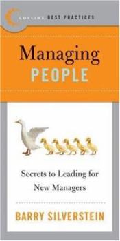Paperback Best Practices: Managing People: Secrets to Leading for New Managers Book