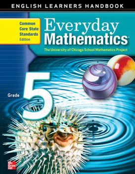 Paperback Everyday Mathematics, Grade 5, English Learner's Handbook Book
