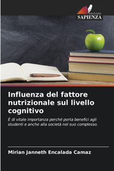 Paperback Influenza del fattore nutrizionale sul livello cognitivo [Italian] Book