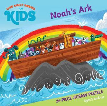 Board book Noah's Ark 24-Piece Jigsaw Puzzle Book