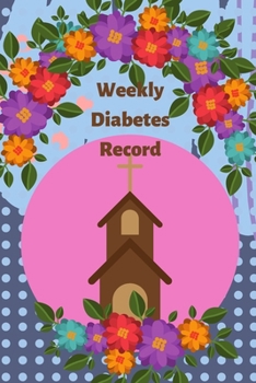 Paperback Weekly Diabetes Record Book