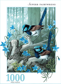 Misc. Superb Fairywrens: 1000 Piece Puzzle Book