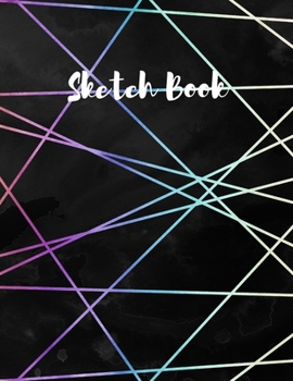 Sketch Book: Blank, Large 8.5"x 11" 100 page Artist Sketchbook Scrapbook: for sketching, Creative doodling, and Drawing