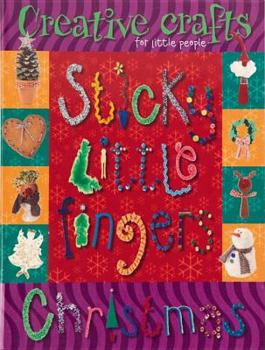Hardcover Sticky Little Fingers Christmas Book