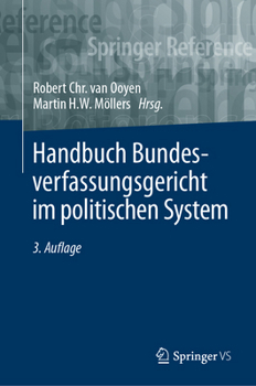 Hardcover Handbuch Bundesverfassungsgericht Im Politischen System [German] Book