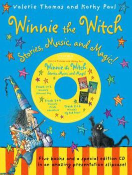 Hardcover Winnie the Witch: Stories, Music, and Magic! Book