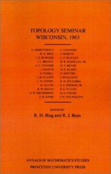 Paperback Topology Seminar Wisconsin, 1965. (Am-60), Volume 60 Book