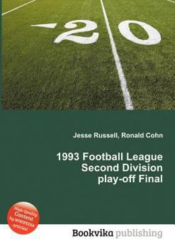 Paperback 1993 Football League Second Division Play-Off Final Book