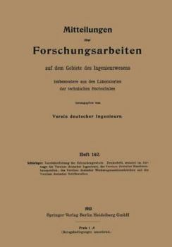 Paperback Mitteilungen Über Forschungsarbeiten Auf Dem Gebiete Des Ingenieurwesens, Insbesondere Aus Den Laboratorien Der Technischen Hochschulen [German] Book