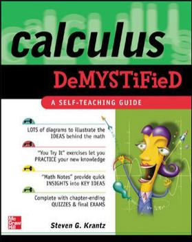 Paperback Calculus Demystified Book