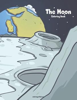 Paperback The Moon Coloring Book 1 Book