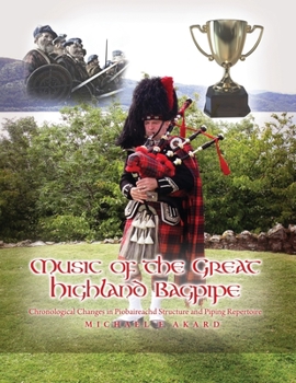 Paperback Music of the Great Highland Bagpipe: Chronological Changes in Piobaireachd Structure and Piping Repertoire Book