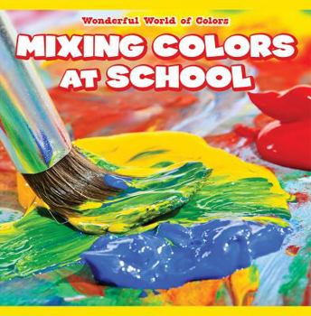 Library Binding Mixing Colors at School Book