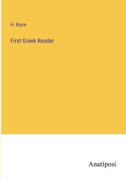 Paperback First Greek Reader Book
