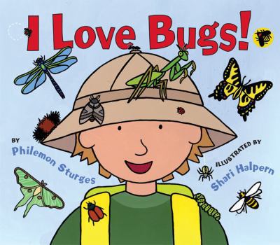 Hardcover I Love Bugs! Book