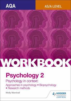 Paperback Aqa Psychology for a Level Workbook 2 Book