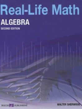 Paperback Real Life Math Algebra Book