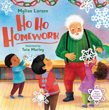 Hardcover Ho Ho Homework: A Christmas Holiday Book for Kids Book