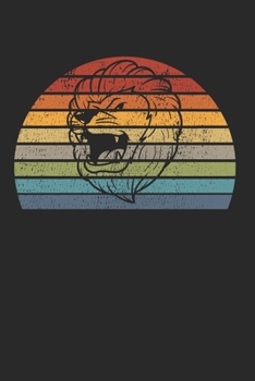 Löwe Notizbuch: Löwe Notizbuch für Liebhaber / Notizheft / Notizblock A5 (6x9in) Dotted Notebook / Punkteraster / 120 gepunktete Seiten (German Edition)