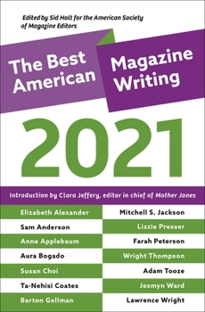 Paperback The Best American Magazine Writing 2021 Book