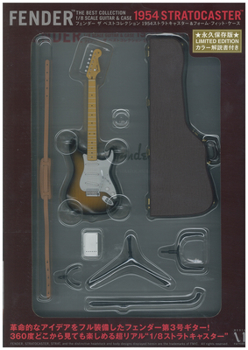 JP Oversized Fender the Best Collection 1954 Stratocaster & Form Fit Case [Japanese] Book