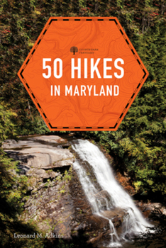 Paperback 50 Hikes in Maryland Book