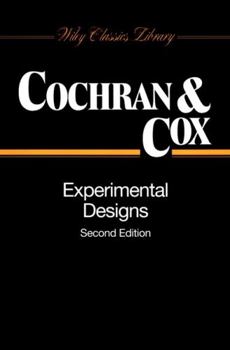 Paperback Experimental Designs Book