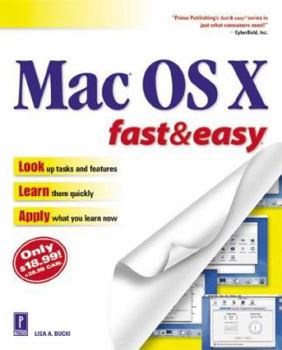Paperback Macos X Fast and Easy Book