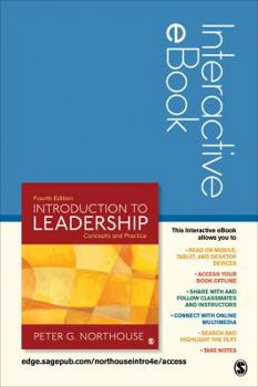 Printed Access Code Introduction to Leadership Interactive eBook: Concepts and Practice Book