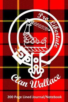 Paperback Clan Wallace 200 Page Lined Journal/Notebook Book
