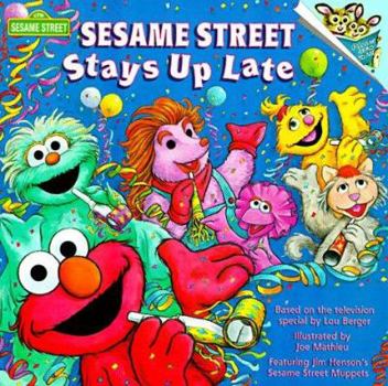 Paperback Sesame Street Up Late Book