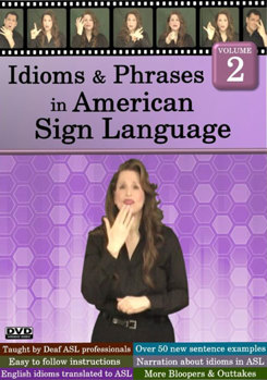 DVD Idioms & Phrases in American Sign Language: Volume 2 Book