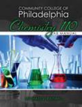 Spiral-bound Community College of Philadelphia Chemistry 110 Lab Manual Book