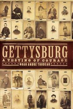 Hardcover Gettysburg: A Testing of Courage Book